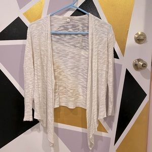 White Cardigan